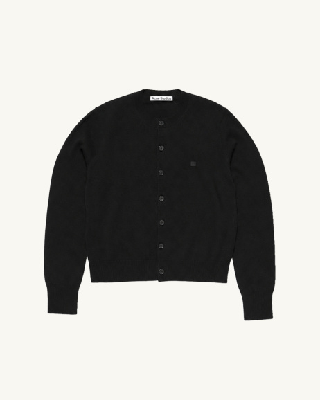 Acne Studios - Cardigan en laine - Noir - allanjoseph