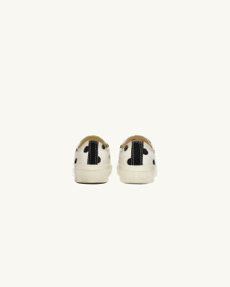 Comme des Garçons PLAY - Polka Dot Low - White - allanjoseph