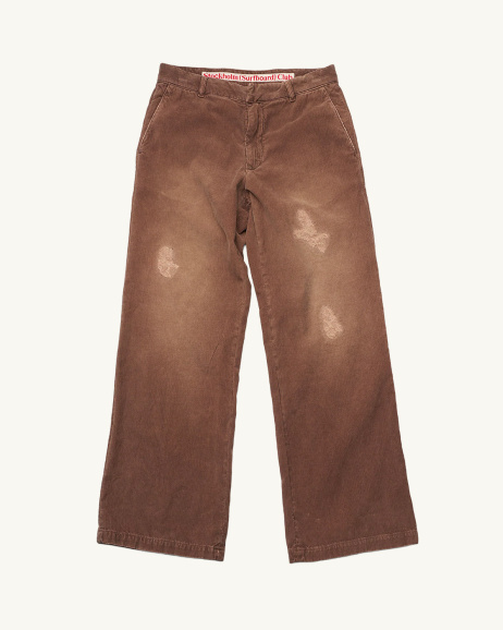 Stockholm Surfboard Club - Sune Trousers - Brown - allanjoseph