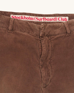 Stockholm Surfboard Club - Sune Trousers - Brown - allanjoseph