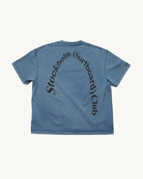 Stockholm Surfboard Club - Logo T-Shirt - Old Sea - Unisex - allanjoseph