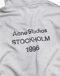 Acne Studios - Sweat à capuche gris - allanjoseph
