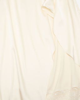 Acne Studios - Jupe en satin - Crème - allanjoseph
