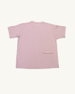 Allanjoseph - T-shirt poche arrière - Rose - allanjoseph