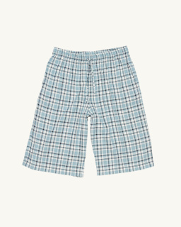 Acne Studios - Checkered shorts - Turquoise - Unisex - allanjoseph