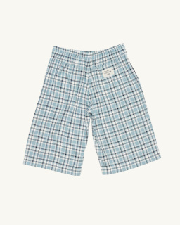 Acne Studios - Checkered shorts - Turquoise - Unisex - allanjoseph
