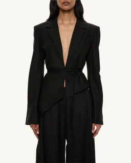 Christopher Esber - Blazer asymétrique - Noir - allanjoseph