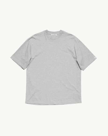 Acne Studios - Cotton T-shirt - Grey - Unisex - allanjoseph