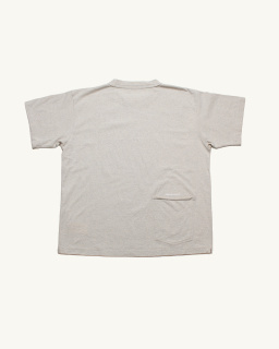 Allanjoseph - T-shirt poche arrière - Oatmeal - allanjoseph