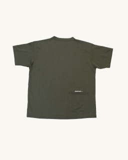 Allanjoseph - Back Pocket T-Shirt - Khaki - allanjoseph