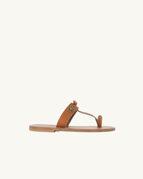 K Jacques x HTC - Sandales Ganges - Tan - allanjoseph