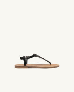 K Jacques x HTC - Coriolan Sandals - Black - allanjoseph