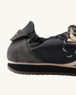 Puraai - Baskets Panther - Noir - allanjoseph