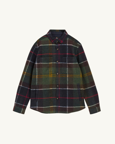 Barbour - Woodlane Overshirt- Tartan - allanjoseph