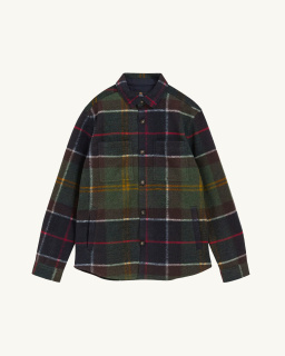 Barbour - Woodlane Overshirt- Tartan - allanjoseph
