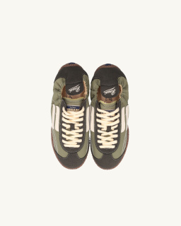 Puraai - Corsa Sneakers - Forest - Women - allanjoseph
