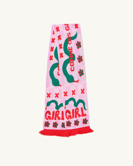 Comme des Garçons Girl - Arena Scarf - Pink - allanjoseph