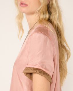 Casey Casey - 2 Layers Top - Rose - allanjoseph