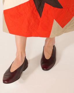 Marsèll - Scivolo ballet flats - Burgundy - allanjoseph