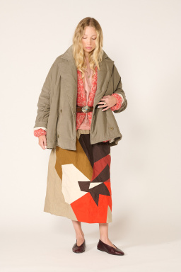 Casey Casey - Luna Coat - Khaki - allanjoseph
