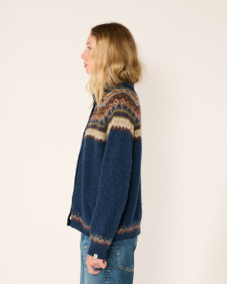 Bsbee - Murray Cardigan - Blue - allanjoseph