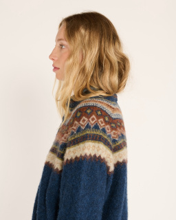 Bsbee - Murray Cardigan - Blue - allanjoseph