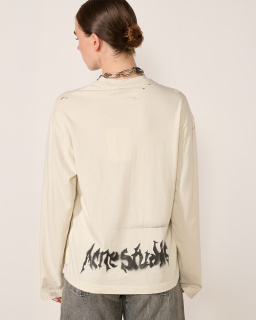 Acne Studios - Long-sleeve T-shirt - Off White - Unisex - allanjoseph