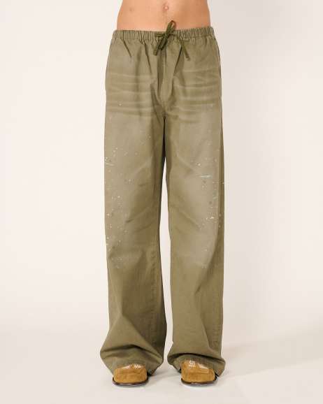 Acne Studios - Pantalon en coton - Kaki - allanjoseph