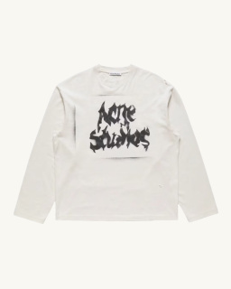 Acne Studios - Long-sleeve T-shirt - Off White - Unisex - allanjoseph