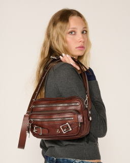 Acne Studios - Camero Party Bag - Medium Format - Cognac - allanjoseph