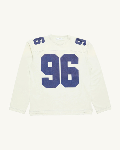 Acne Studio - Long-sleeve T-shirt - Beige - Unisex - allanjoseph