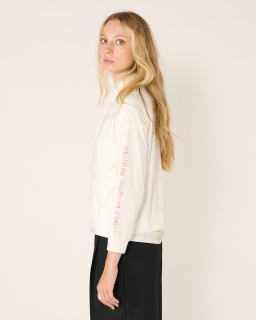Stockholm Surfboard Club - Mini Hoodie - White - allanjoseph