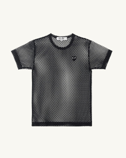 CDG Play - T-shirt Mesh - Noir - Unisexe - allanjoseph
