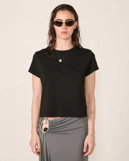 Agolde - T-shirt Adine - Noir - allanjoseph