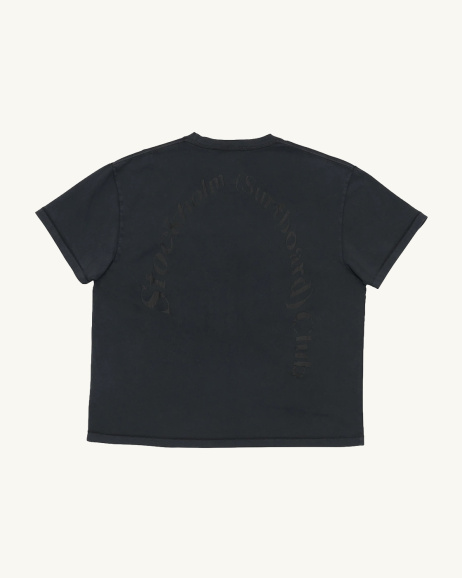 Stockholm Surfboard Club  - T-shirt Logo - Noir - Unisexe - allanjoseph