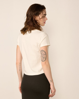 Agolde - T-shirt Adine - Blanc - allanjoseph