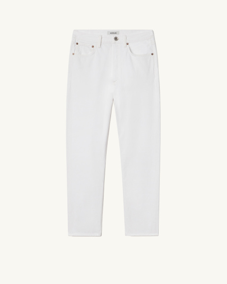 Agolde - Jean 90’s Crop - Blanc - allanjoseph