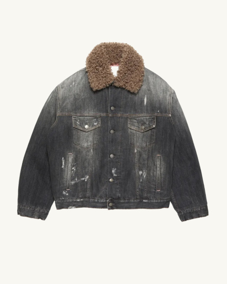 Acne Studios - Denim Jacket - Black - Unisex - allanjoseph