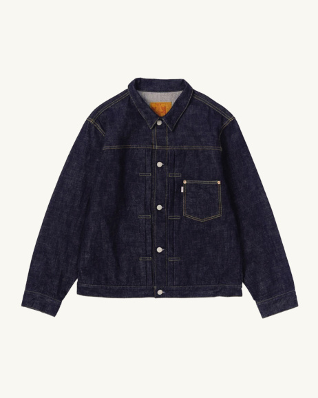 Omoto Denim - Veste en jean 3115 - Navy - allanjoseph