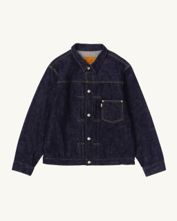Omoto Denim - Veste en jean 3115 - Navy - allanjoseph
