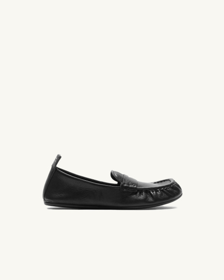 Acne Studios - Leather Loafers - Black - allanjoseph