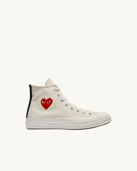 Converse Chuck Taylor x CDG - Converse X CDG high white - allanjoseph