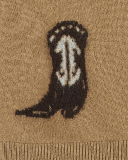 Leret Leret - Cashmere cardigan No. 93 - Camel - allanjoseph