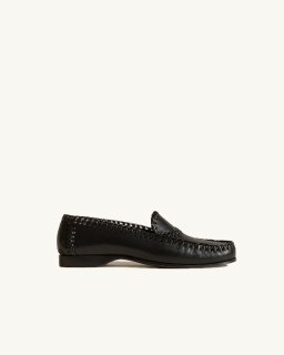 Hereu Studio - Mocassins Sastre Supple Shiny - Noir - allanjoseph