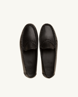 Hereu Studio - Mocassins Sastre Supple Shiny - Noir - allanjoseph