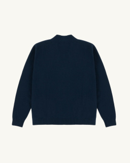 Leret Leret - Cardigan N°103 en cachemire - Navy - allanjoseph