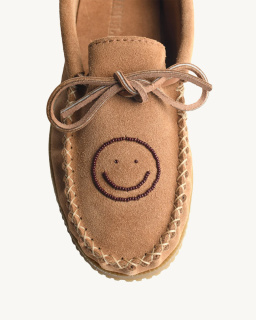 Chamula - Smiley Loafers - Moka - allanjoseph