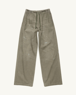 Acne Studios - Pantalon en coton - Kaki - allanjoseph