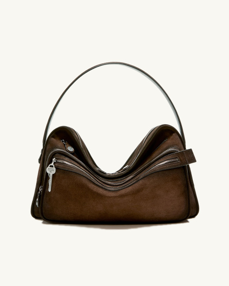 Acne Studios - Sac Camero Camera - Grand Format - Marron - allanjoseph