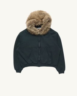 Acne Studios - Zip-up Hoodie - Dark Navy - allanjoseph